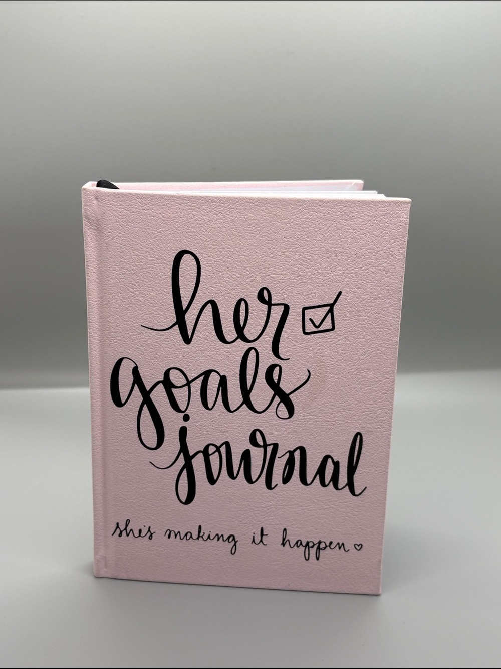 Her Goals Journal - Pink